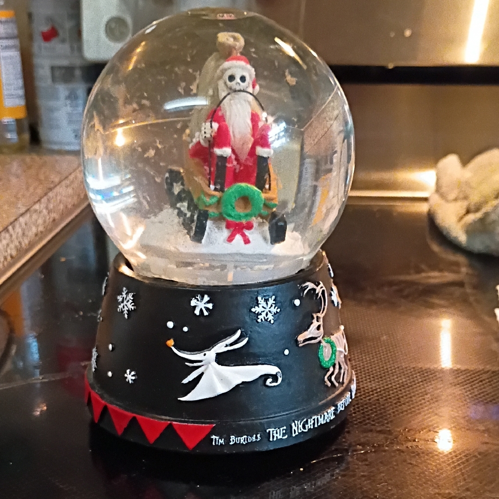 Snow Globe with Black Base